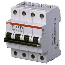 S203 Автоматический выключатель 3P+N 10A (B) 6kA