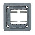 Суппорт для рамки на 2 модуля, фиксация на винтах (H4702W)