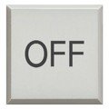 Клавиша белого цвета "OFF" (H4920BLN)