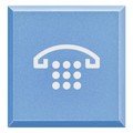 Клавиша голубого цвета "ТЕЛЕФОН" (H4920LH)