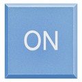 Клавиша голубого цвета "ON" (H4920LM)