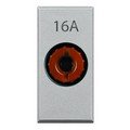 Держатель для Т-предохранителей, 1 модуль, цвет алюминий (HC4322)