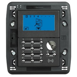 Блок управления охранной сигнализации, цвет антрацит (HS4601)